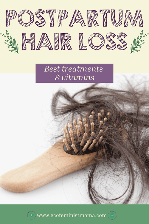 pinterest pin after pregnancy hair loss