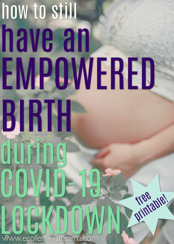 childbirth maternity care covid-19 birth plan