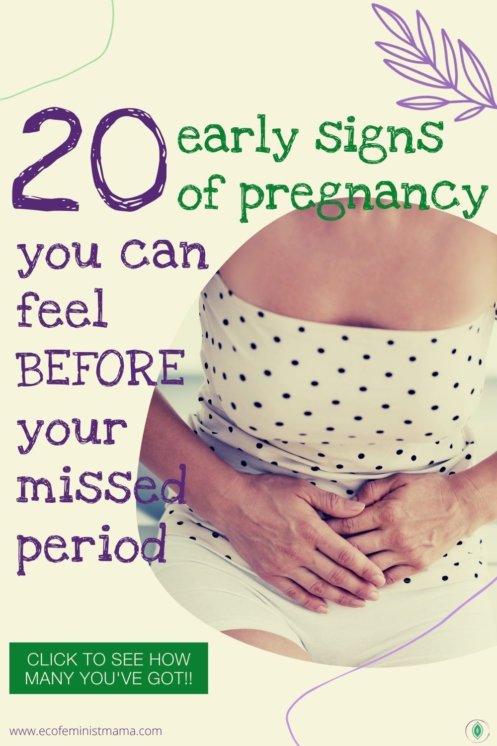 early signs of pregnancy