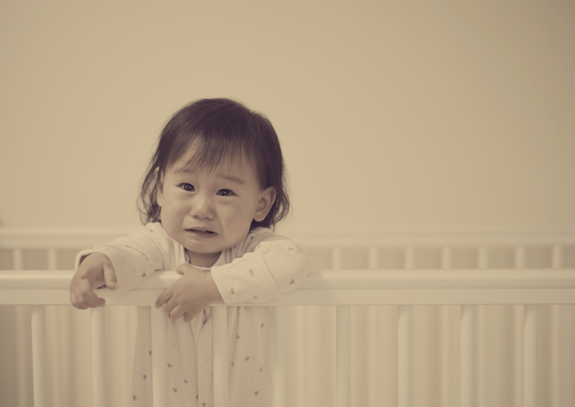 asian baby crying in cot is the ferber method harmful